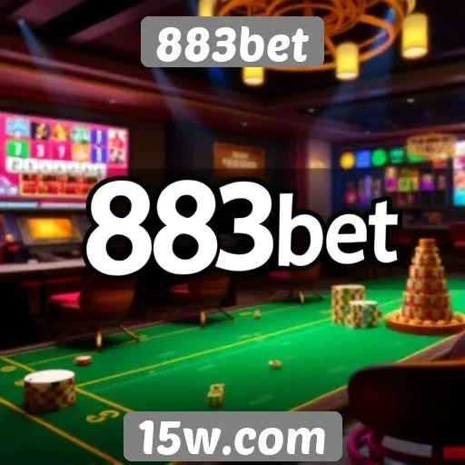 883bet apresenta novos jogos de cassino ao vivo