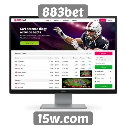 Avaliação da interface do usuário do site 883bet